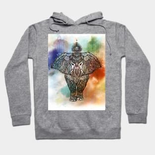 Mandala Elephant Hoodie